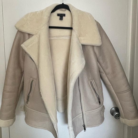 New look cream aviator jacket - Picture 2 of 2